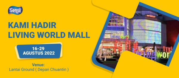 Sensi Hadir di Living World Mall