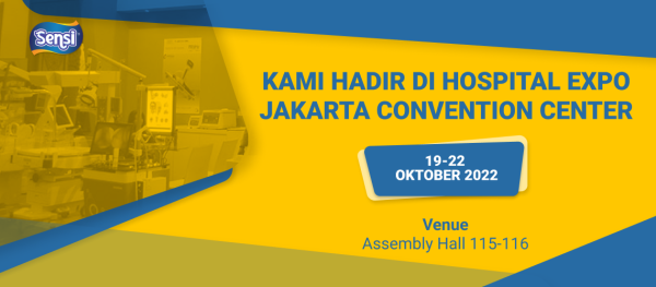 Sensi Hadir di Hospital Expo Jakarta Convention Center